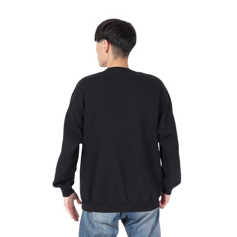 バクタ（BUKTA）（メンズ）ヘビーOZ 裏毛クルー スウェット BU2415806:19:BLACK