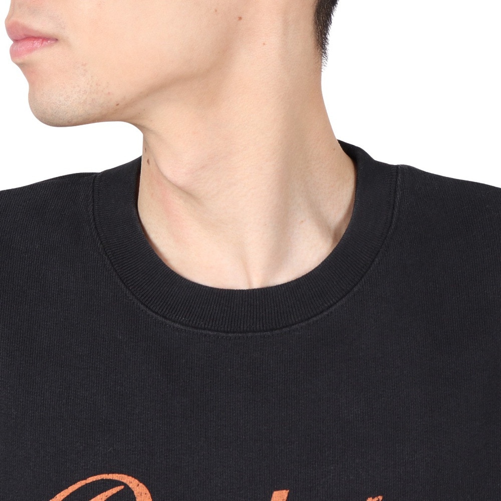 バクタ（BUKTA）（メンズ）ヘビーOZ 裏毛クルー スウェット BU2415806:19:BLACK