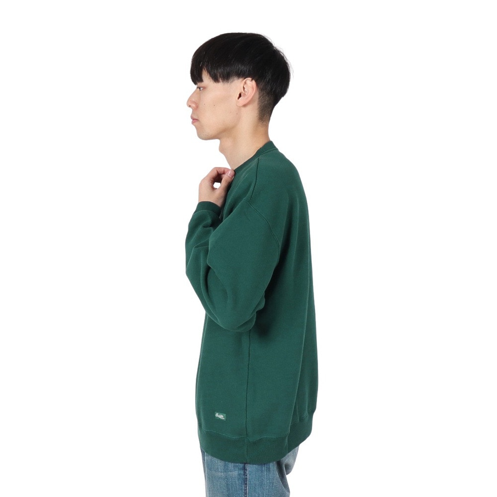 バクタ（BUKTA）（メンズ）ヘビーOZ裏毛クルー(BUKTA) スウェットシャツ BU2415806:65:GREEN