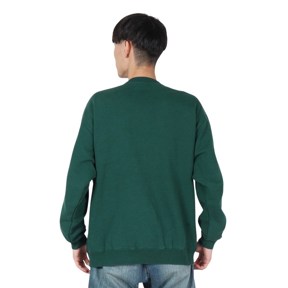 バクタ（BUKTA）（メンズ）ヘビーOZ裏毛クルー(BUKTA) スウェットシャツ BU2415806:65:GREEN