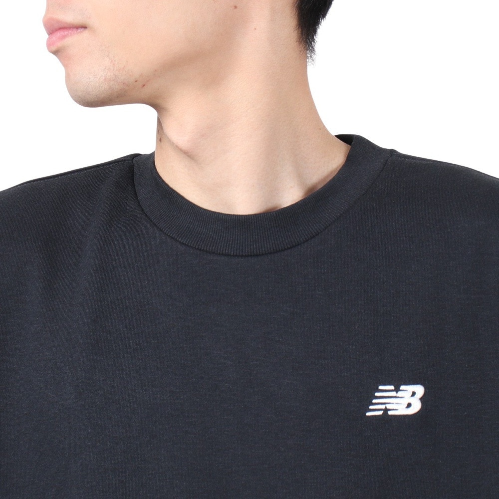 ニューバランス（new balance）（メンズ）SpEs スウェット クルーシャツ MT41507BK