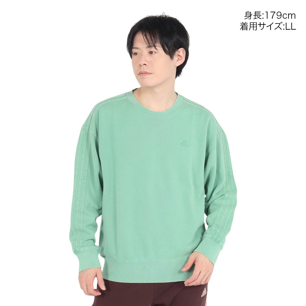アディダス（adidas）（メンズ）WASH クルースウェット KSA10-JP4608