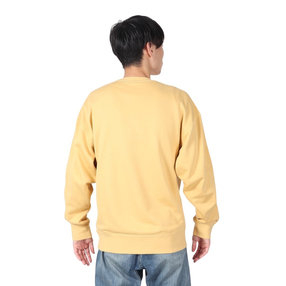 アディダス（adidas）（メンズ）エッセンシャルズ プラス ルーズフィット スリーストライプス フレンチテリー スウェットシャツ KWF01-JH1054