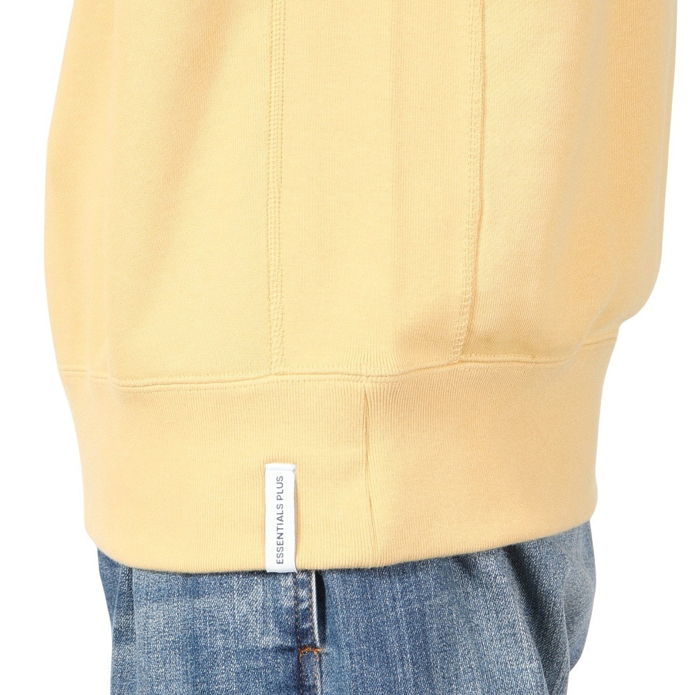 アディダス（adidas）（メンズ）エッセンシャルズ プラス ルーズフィット スリーストライプス フレンチテリー スウェットシャツ KWF01-JH1054