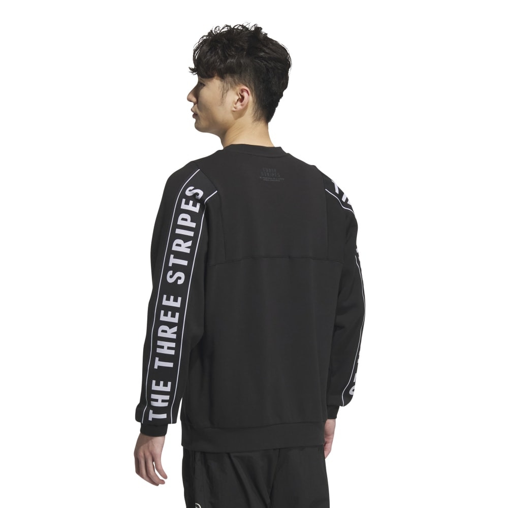 アディダス（adidas）（メンズ、レディース）ワーディングパック ルーズフィット フレンチテリー スウェットシャツ KWX97-JG8590
