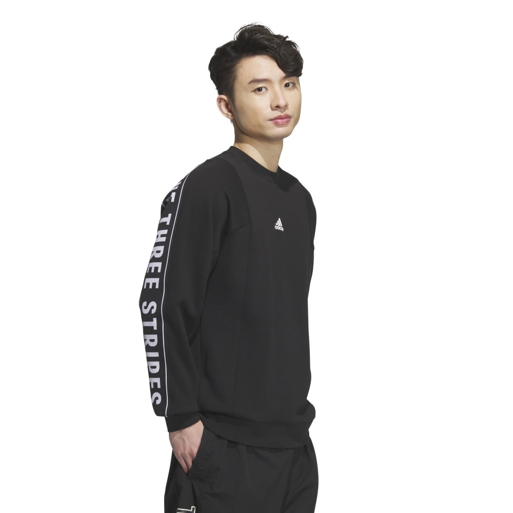 アディダス（adidas）（メンズ、レディース）ワーディングパック ルーズフィット フレンチテリー スウェットシャツ KWX97-JG8590