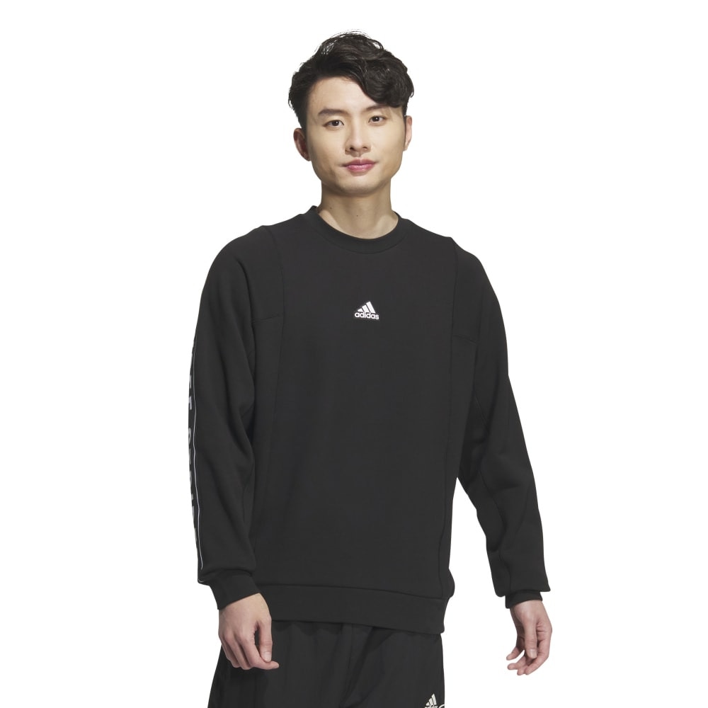 アディダス（adidas）（メンズ、レディース）ワーディングパック ルーズフィット フレンチテリー スウェットシャツ KWX97-JG8590