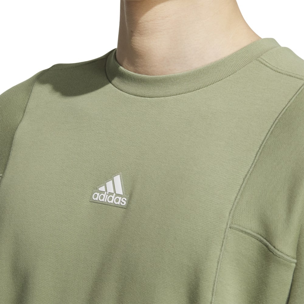アディダス（adidas）（メンズ、レディース）ワーディングパック ルーズフィット フレンチテリー スウェットシャツ KWX97-JG8591