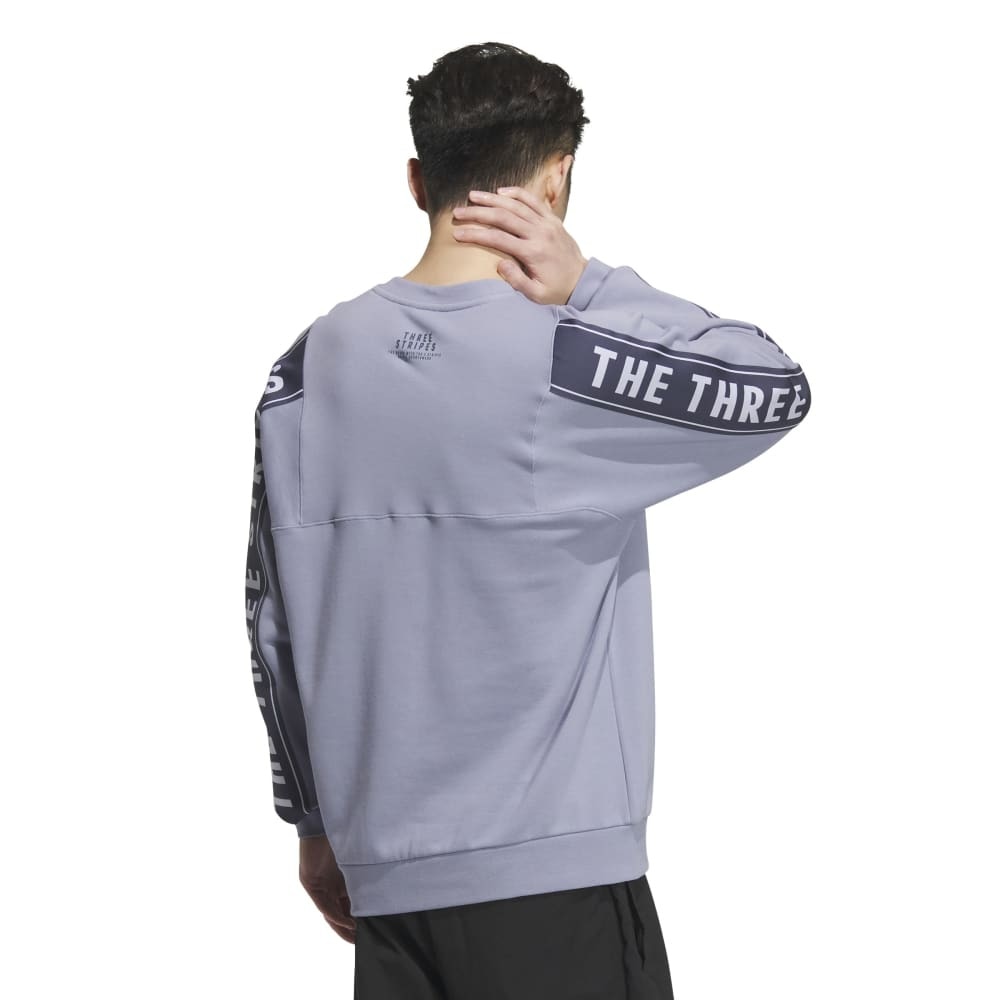 アディダス（adidas）（メンズ、レディース）ワーディングパック ルーズフィット フレンチテリー スウェットシャツ KWX97-JG8592