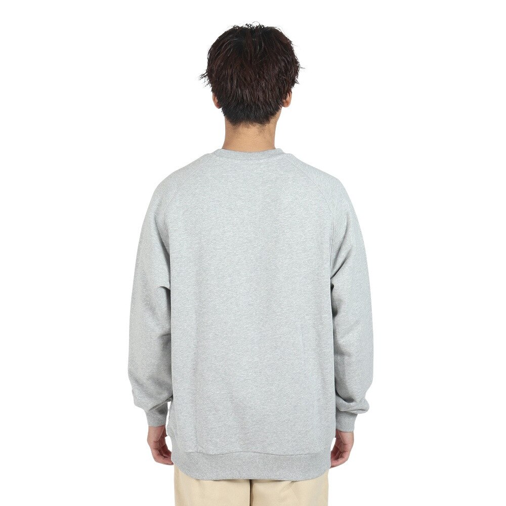 プーマ（PUMA）（メンズ）MWQ スウェット クルーネック 630167 04 GRY