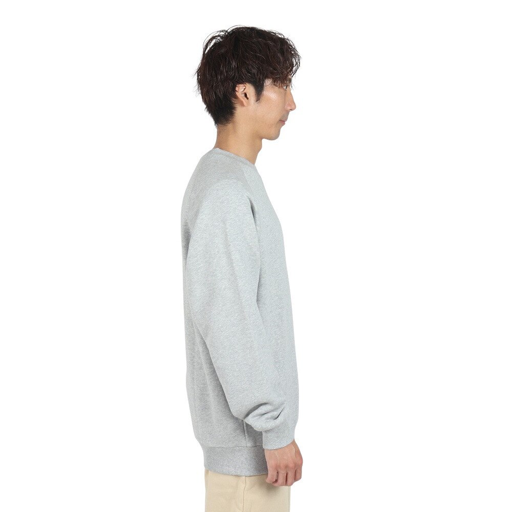 プーマ（PUMA）（メンズ）MWQ スウェット クルーネック 630167 04 GRY