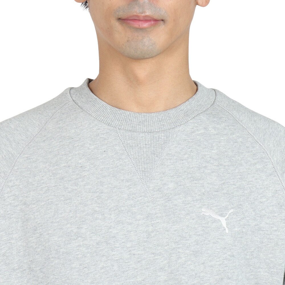 プーマ（PUMA）（メンズ）MWQ スウェット クルーネック 630167 04 GRY