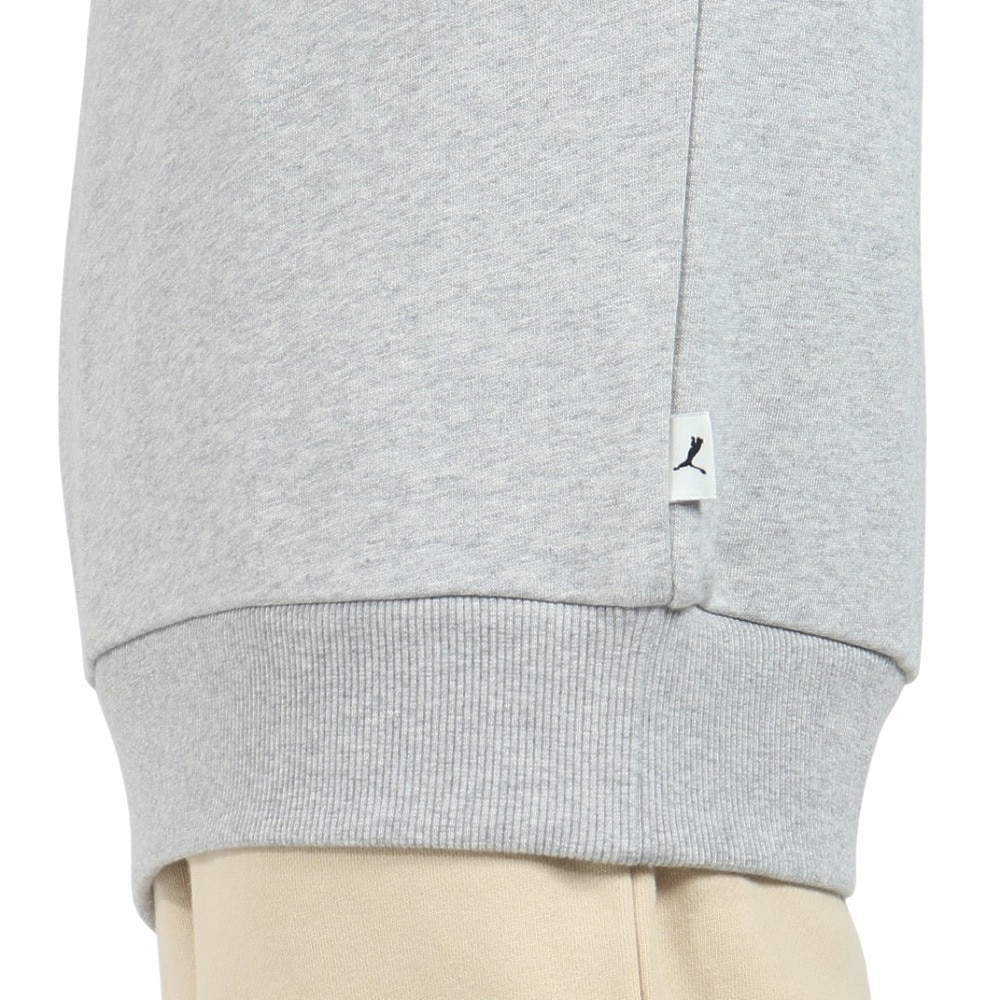 プーマ（PUMA）（メンズ）MWQ スウェット クルーネック 630167 04 GRY