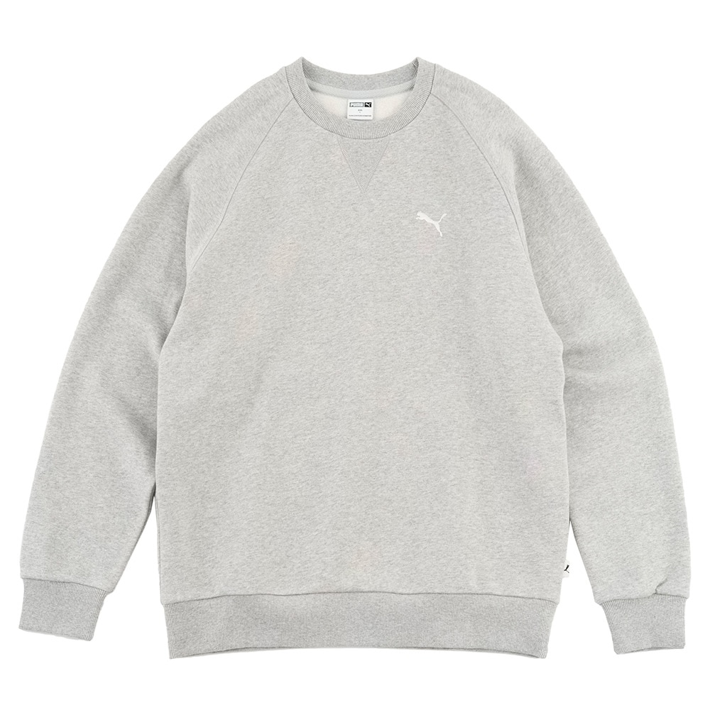 プーマ（PUMA）（メンズ）MWQ スウェット クルーネック 630167 04 GRY
