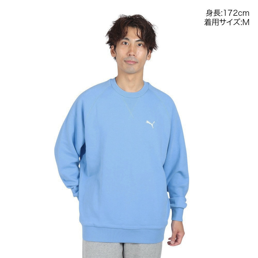 プーマ（PUMA）（メンズ）MWQ スウェット クルーネック 630167 26 LBLU
