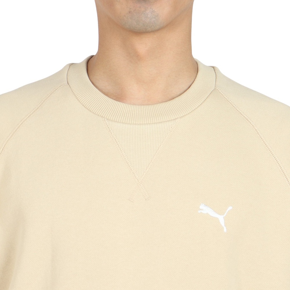 プーマ（PUMA）（メンズ）MWQ スウェット クルーネック 630167 83 BEG