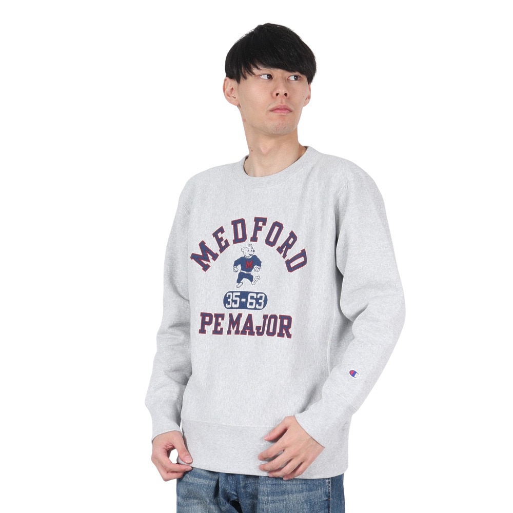 チャンピオン-ヘリテイジ（CHAMPION-HERITAGE）（メンズ）リバースウィーブ クルーネックスウェットシャツ C3-A024 040 |  スポーツ用品はスーパースポーツゼビオ
