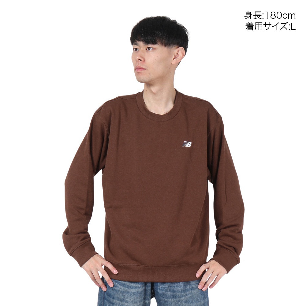 ニューバランス（new balance）（メンズ）Sport Essentials スウェットクルー長袖シャツ MT41507ROK