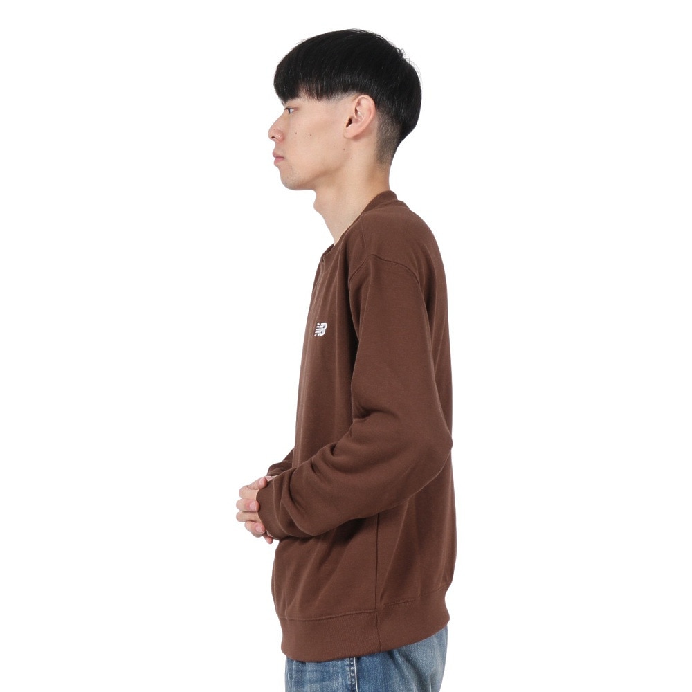 ニューバランス（new balance）（メンズ）Sport Essentials スウェットクルー長袖シャツ MT41507ROK