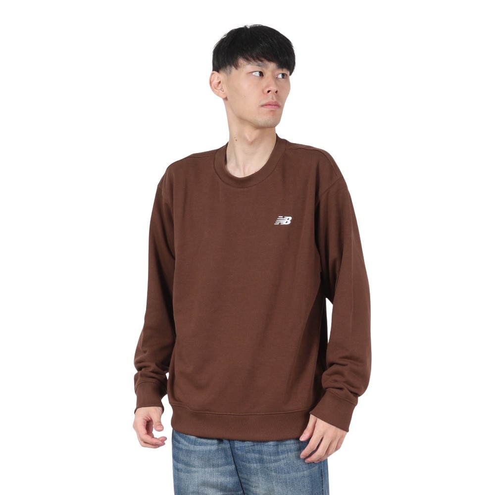 ニューバランス（new balance）（メンズ）Sport Essentials スウェットクルー長袖シャツ MT41507ROK