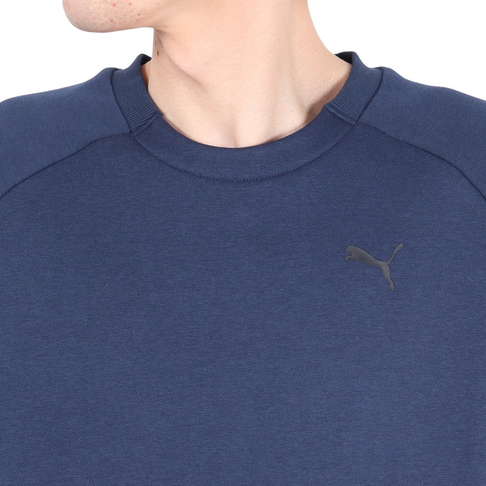 プーマ（PUMA）（メンズ）TECH クルーネックスウェット 629263 14 NVY