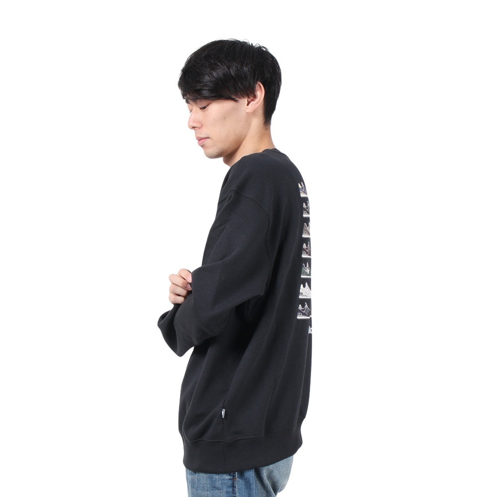 ニューバランス（new balance）（メンズ）574 Shoe Pack クルーネック スウェットシャツ MT43998BK