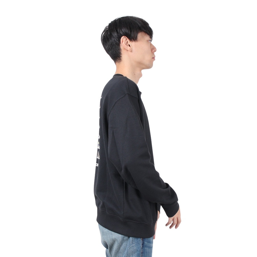 ニューバランス（new balance）（メンズ）574 Shoe Pack クルーネック スウェットシャツ MT43998BK