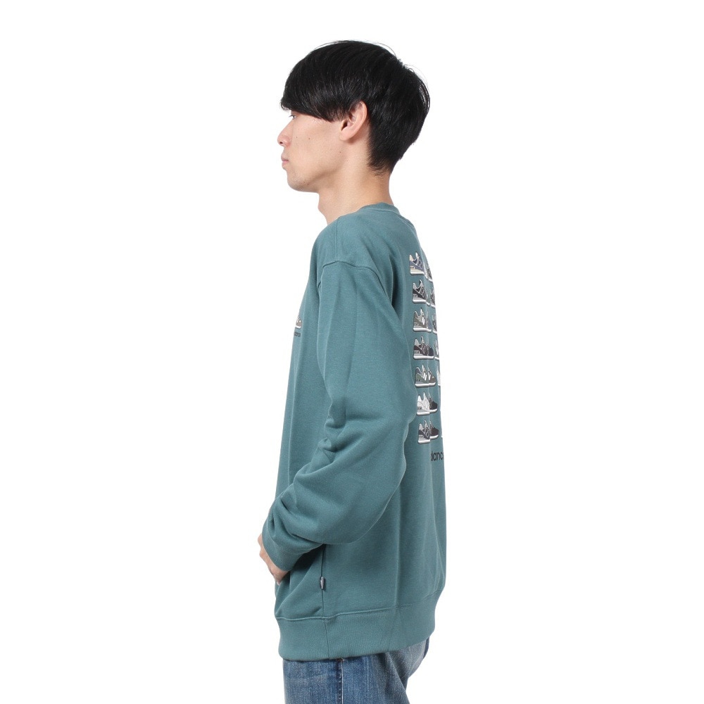 ニューバランス（new balance）（メンズ）574 Shoe Pack クルーネック スウェットシャツ MT43998NUS