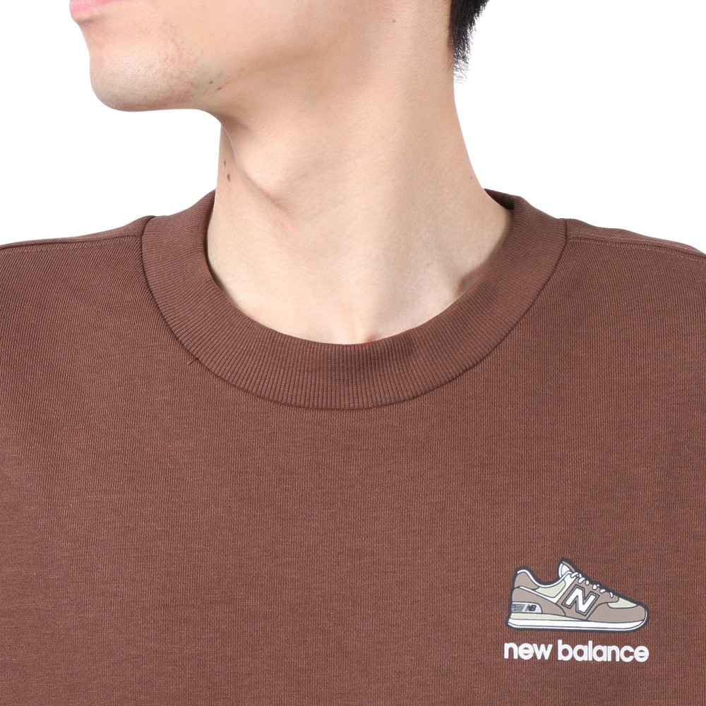 ニューバランス（new balance）（メンズ）574 Shoe Pack クルーネック スウェットシャツ MT43998ROK