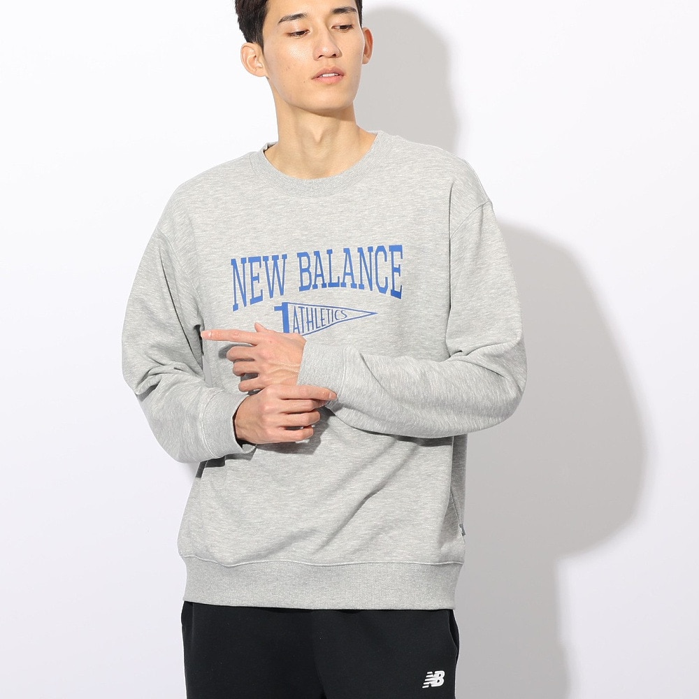 ニューバランス（new balance）（メンズ）ペナント クルーネック