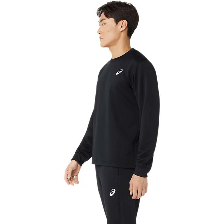 アシックス（ASICS）（メンズ、レディース）スウェット クルーネック トップ 2033B391.003