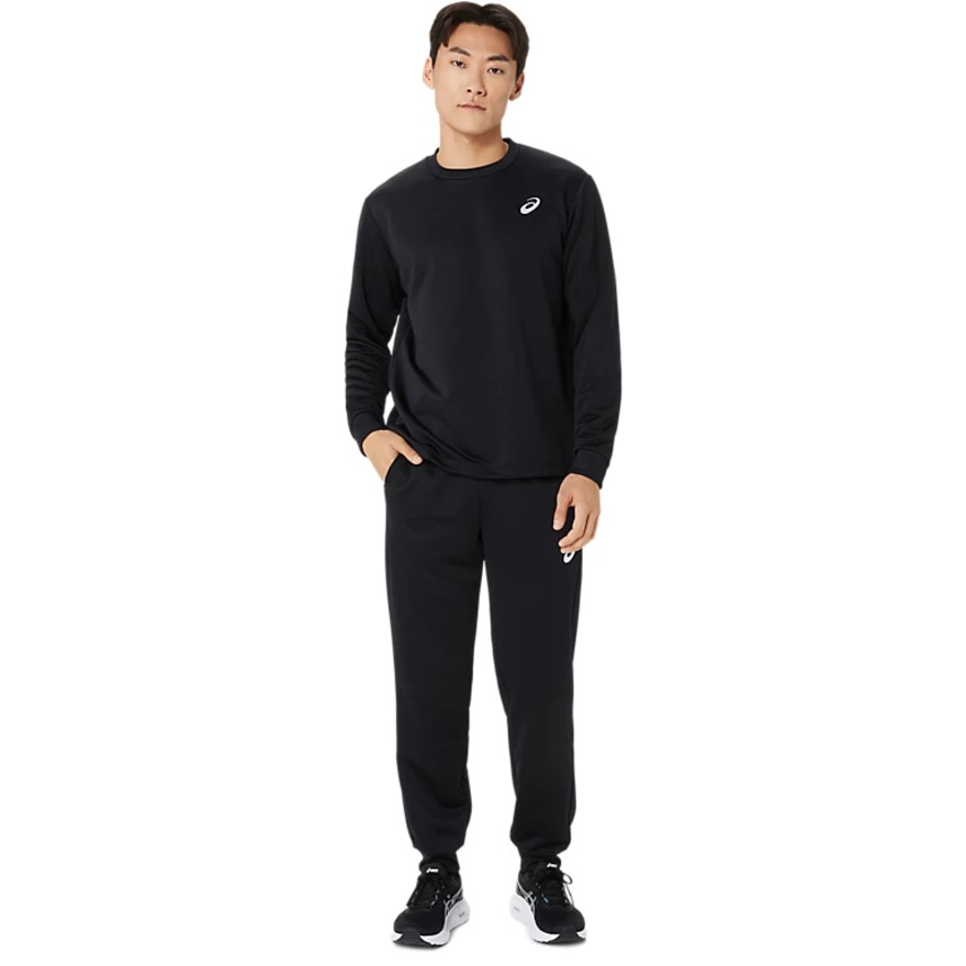 アシックス（ASICS）（メンズ、レディース）スウェット クルーネック トップ 2033B391.003