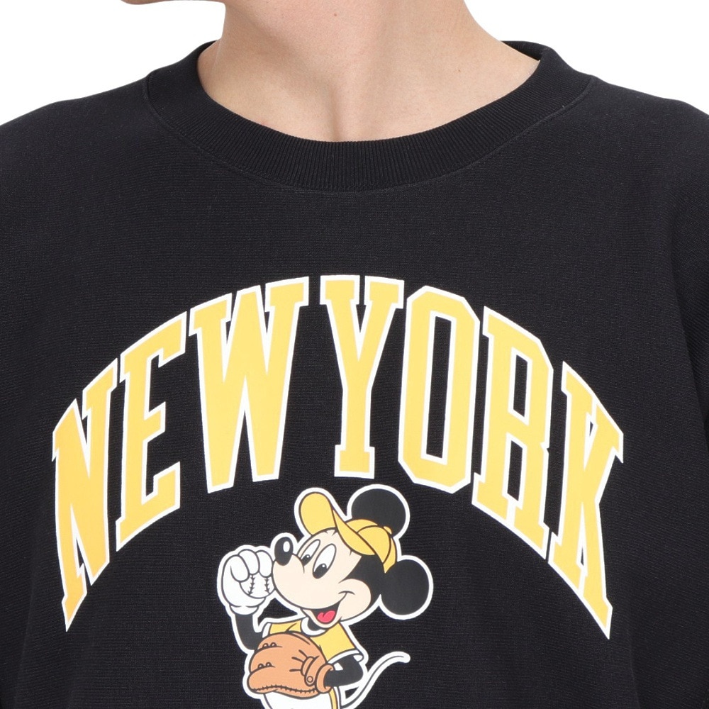 チャンピオン-ヘリテイジ（CHAMPION-HERITAGE）（メンズ）リバースウィーブ クルーネックスウェットシャツ DISNEY BASEBALL C3-A031 090