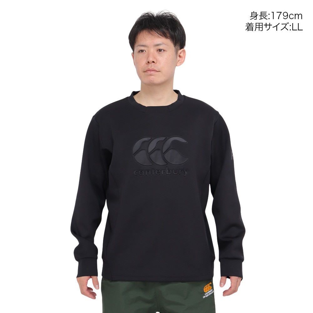 カンタベリー（canterbury）（メンズ、レディース）アールプラス ダフテックエアーライト クルーネック RP44568 19