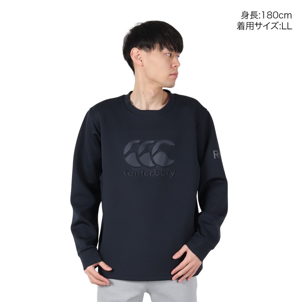 カンタベリー（canterbury）（メンズ、レディース）アールプラス ダフテックエアーライト クルーネック RP44568 29