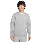 (メンズ)フレンチ テリー クルーネック 長袖スウェットシャツ FN3889-063