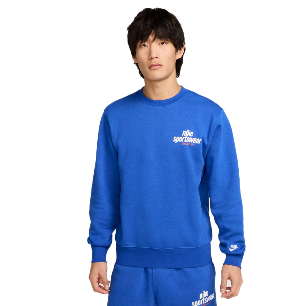 ナイキ（NIKE）（メンズ）クラブ フリースクルー トレーナー HJ2174-480 | スポーツ用品はスーパースポーツゼビオ