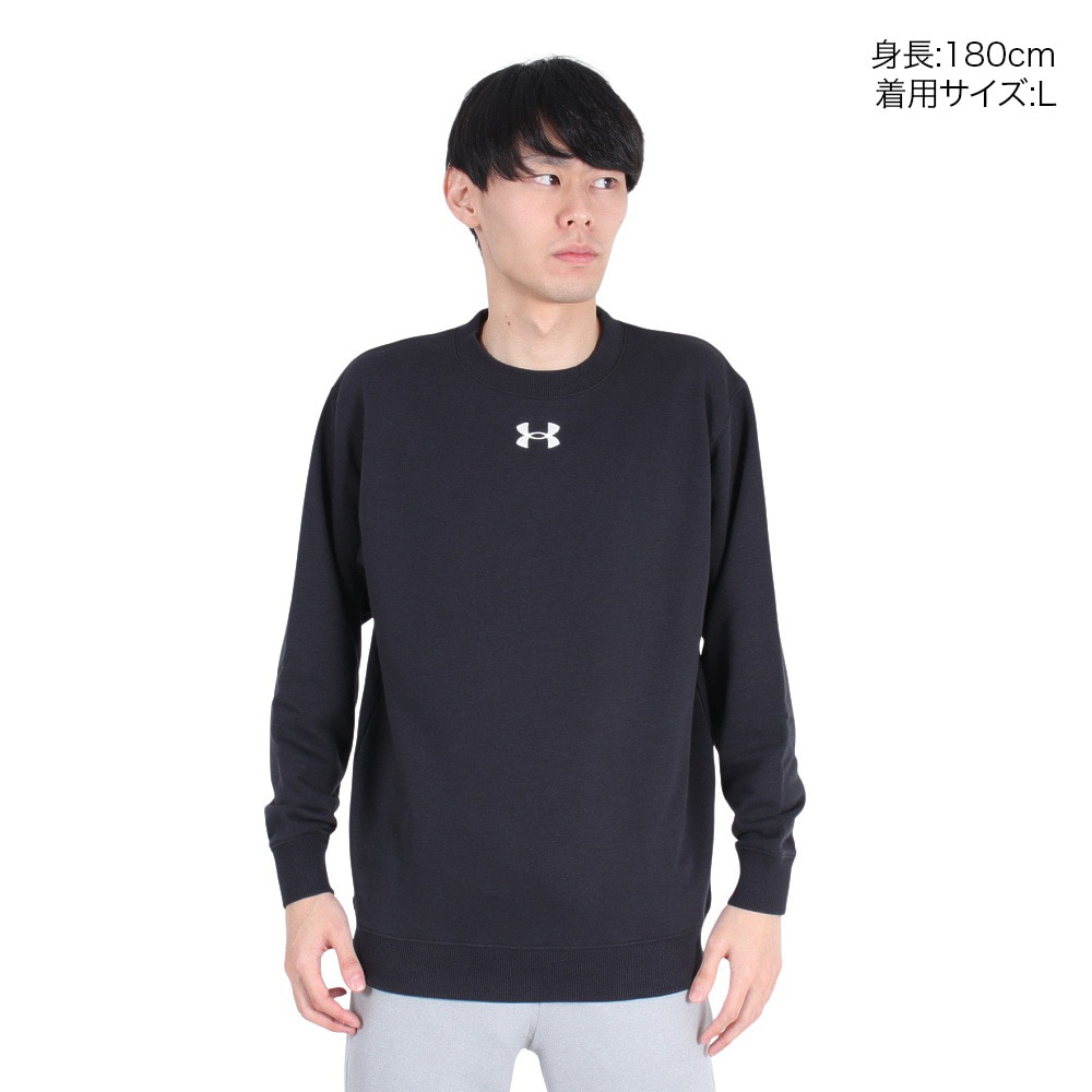 アンダーアーマー（UNDER ARMOUR）（メンズ）チーム スウェット クルーネックシャツ 1365003 001