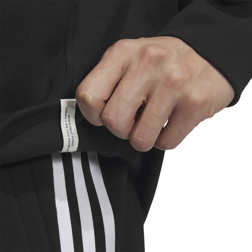 アディダス（adidas）（メンズ）エッセンシャルズ プラス ルーズフィット スリーストライプス フレンチテリー スウェットシャツ JUP87-JW6929