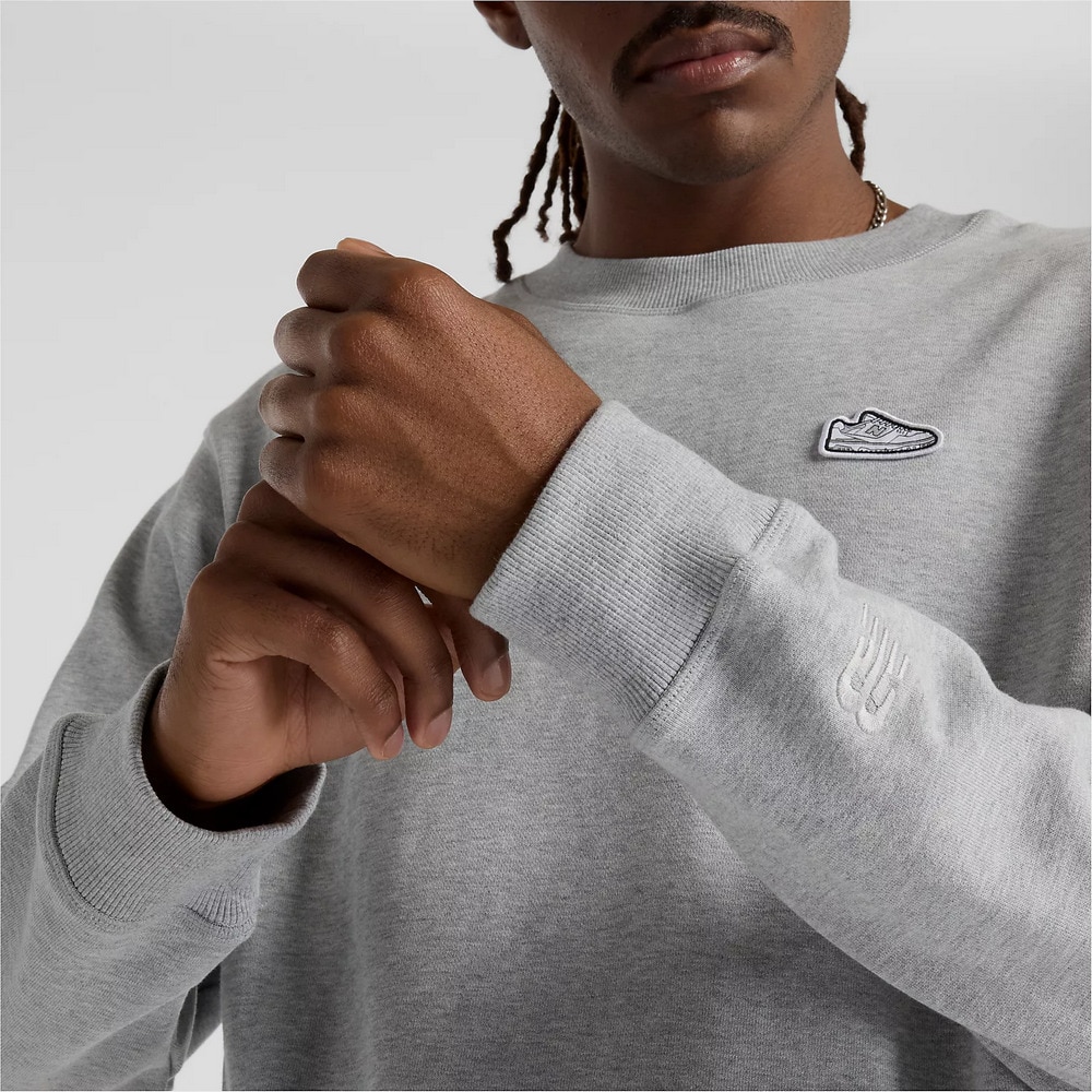 ニューバランス（new balance）（メンズ）Athletics 550 Patch Crew スウェット MT51965AG