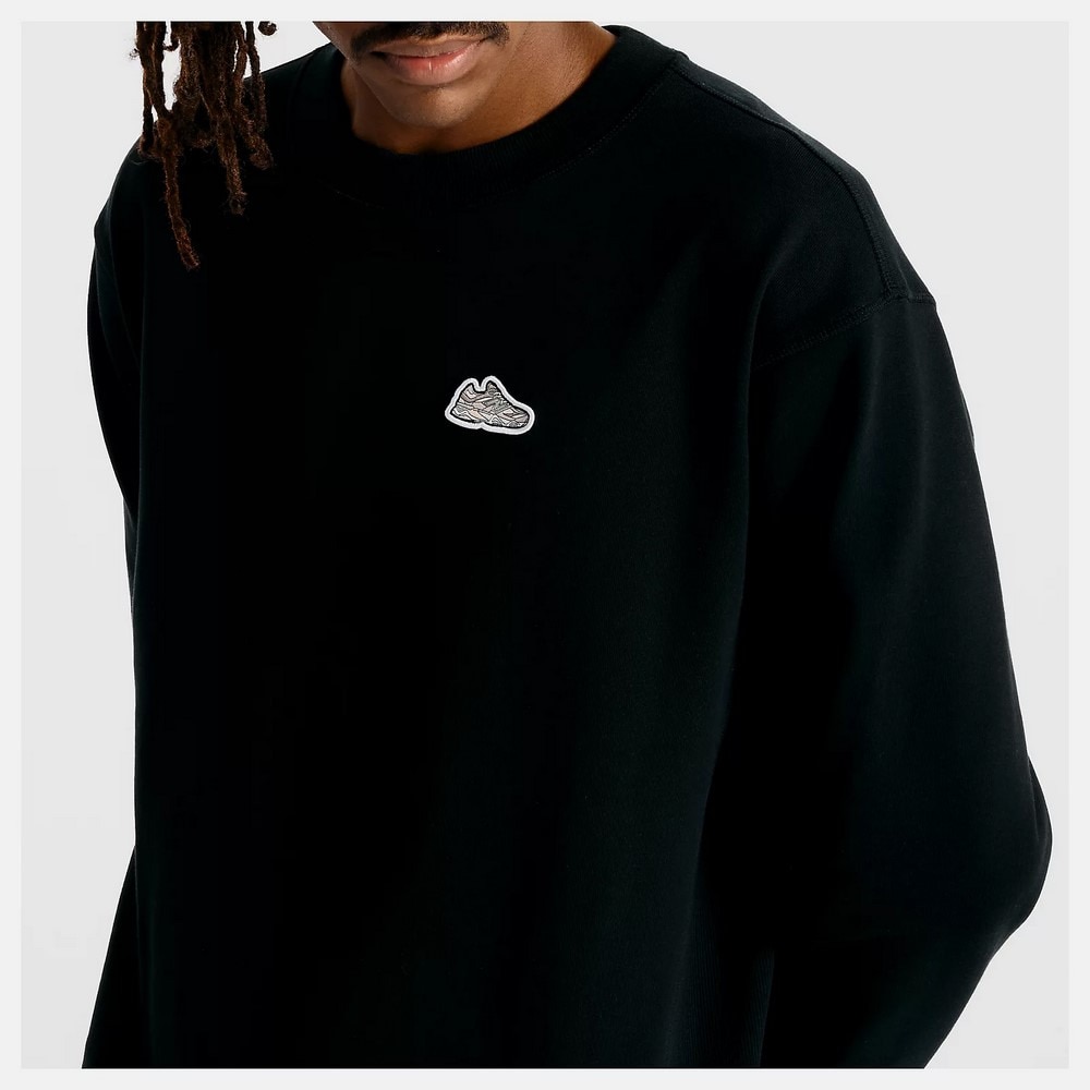 ニューバランス（new balance）（メンズ）Athletics 9060 Patch クルーネックスウェット MT51967BK