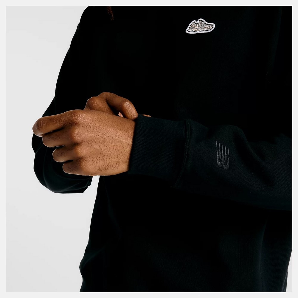 ニューバランス（new balance）（メンズ）Athletics 9060 Patch クルーネックスウェット MT51967BK