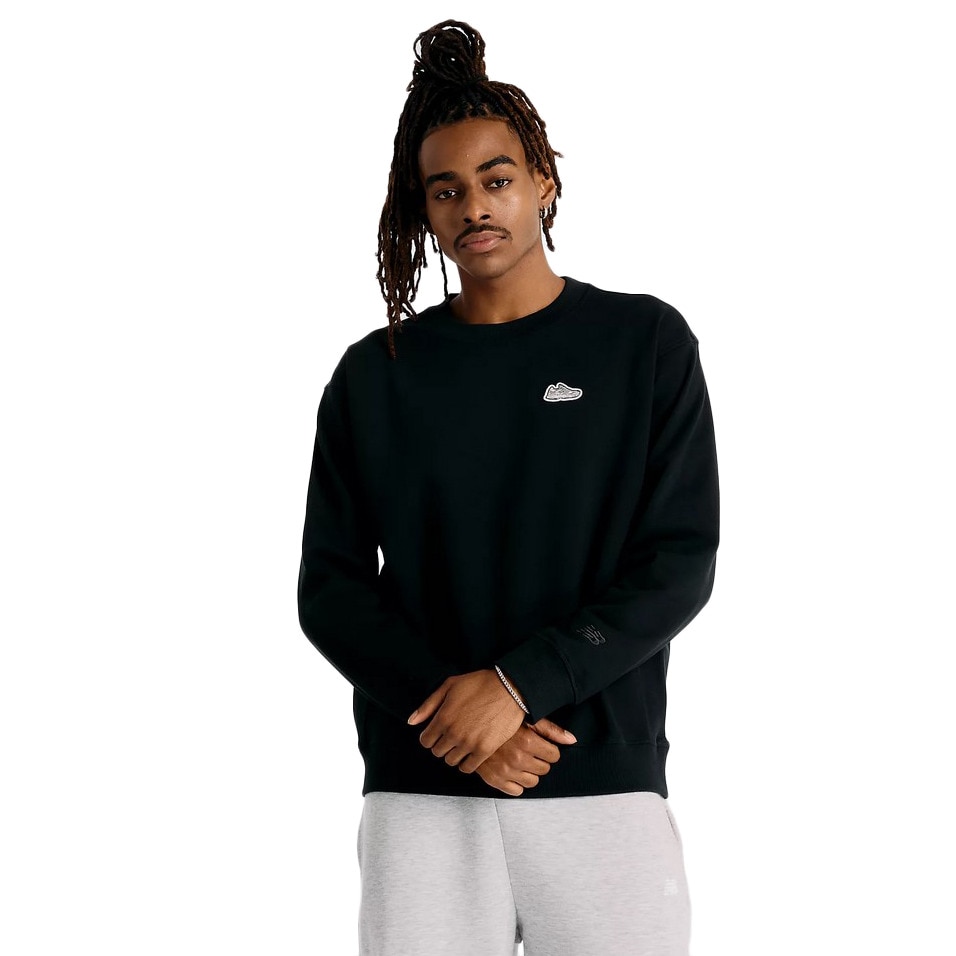 ニューバランス（new balance）（メンズ）Athletics 9060 Patch クルーネックスウェット MT51967BK