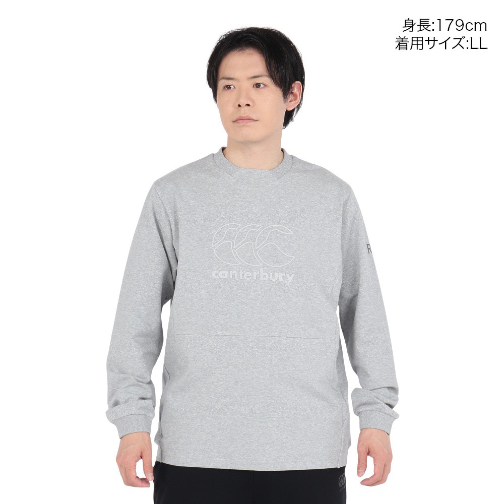 カンタベリー（canterbury）（メンズ、レディース）アールプラス クロスオーバークルー RP425081 15