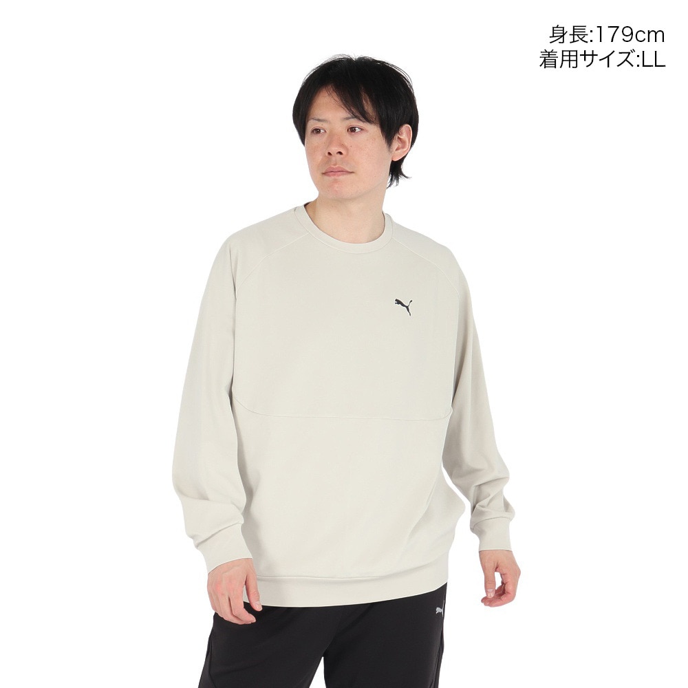 プーマ（PUMA）（メンズ）テック スウェット クルーネック シャツ 632958 68 OWHT