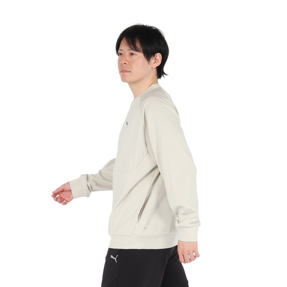 プーマ（PUMA）（メンズ）テック スウェット クルーネック シャツ 632958 68 OWHT