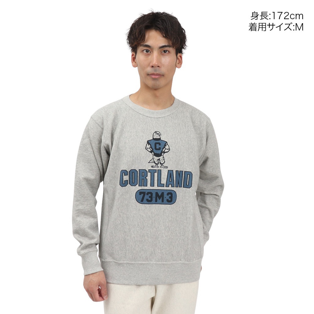 チャンピオン-ヘリテイジ（CHAMPION-HERITAGE）（メンズ）リバースウィーブ クルーネックスウェットシャツ C3-B003 070