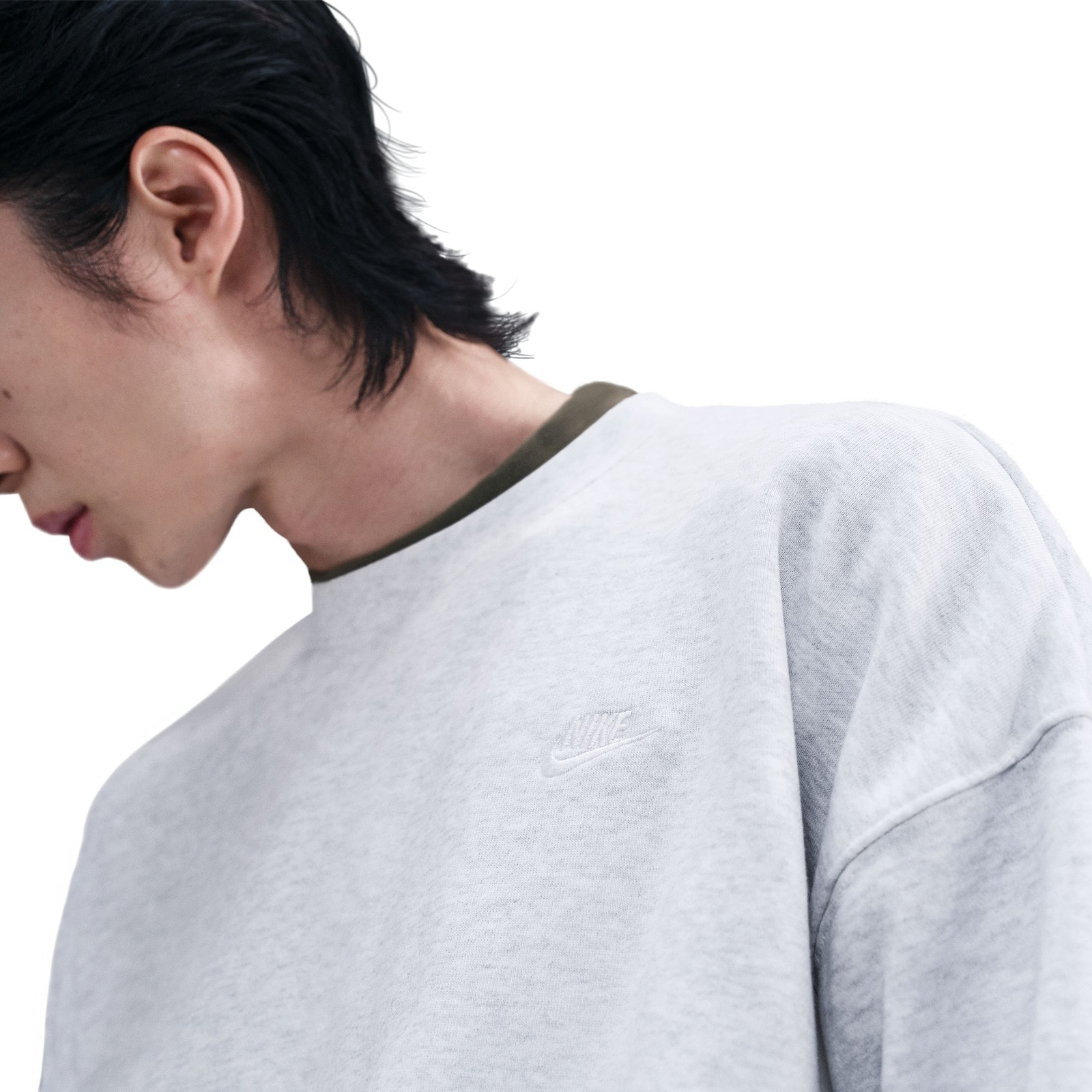 ナイキ（NIKE）（メンズ）クラブ オーバーサイズド フレンチテリー クルー トップス HJ1820-051