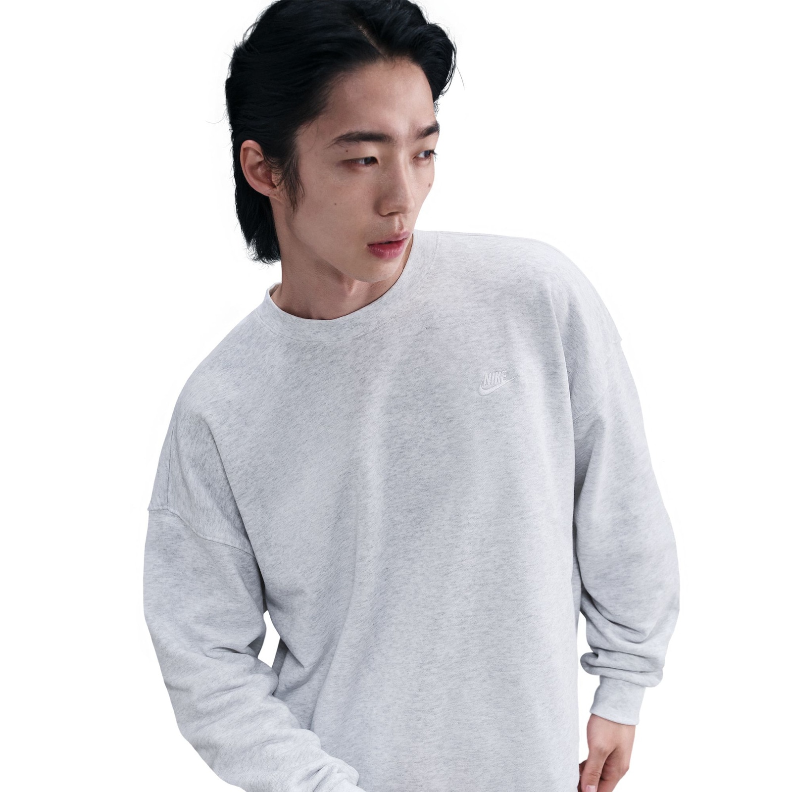 ナイキ（NIKE）（メンズ）クラブ オーバーサイズド フレンチテリー クルー トップス HJ1820-051