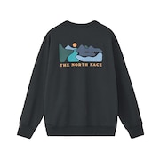 (メンズ、レディース)グラフィック スウェットクルー NT62585 K
